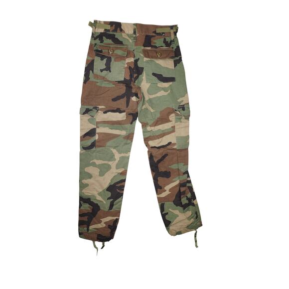 Propper Military Woodland Camo Cargo Pants Kids Size 12 Adjustable Waist - Picture 4 of 7